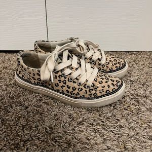 TOMS Leopard Print Lenox Sneaker, GUC